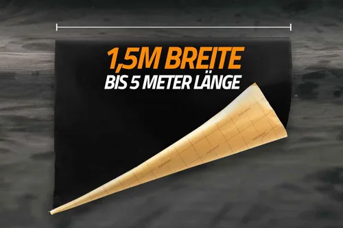 Vista 5 de indivitara® Diseño Envolvente de Gamuza de Microfibra Autoadhesiva – Tela Elástica para Interior de Automóvil Imitación de Cuero Suave al Tacto