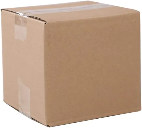 Vista 4 de 100 cajas de papel corrugado, cajas de cartón kraft resistentes y ligeras para envío y correo, cajas de mudanza para embalaje y almacenamiento