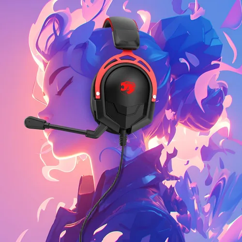 Vista 8 de A88 [Upgrade] Gaming Headset with Microphone, Stereo Wired Noise Cancelling Over-Ear Headphones with Mic for Pc, Ps5, Xbox One Series X/s, Ps4