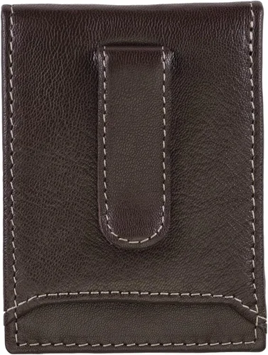 Timberland Mens Slim Leather Front Pocket Credit Card Holder Wallet