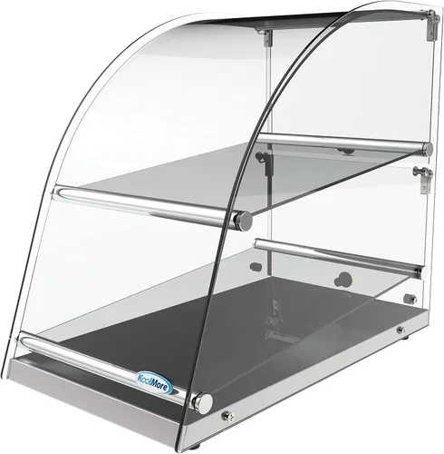 Vista 4 de KoolMore DC-2CN - Vitrina para panadería, 2.4 pies cúbicos - 2 estantes