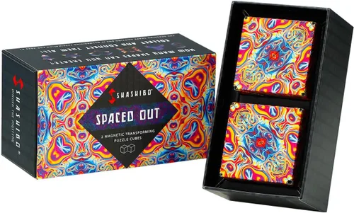 Vista 38 de Shashibo Caja de Cambio de Forma - Juguetes premiados STEM con imanes fuertes - Cubo de manipulación se transforma en más de 100 formas, regalos