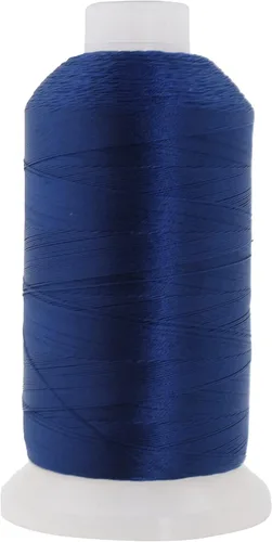 Vista 86 de Mandala Crafts Airforce Blue - Hilo resistente de 1500 yardas Tex 70 hilos de poliéster unido para coser cortinas, jeans, cuero, cabello, tapicería