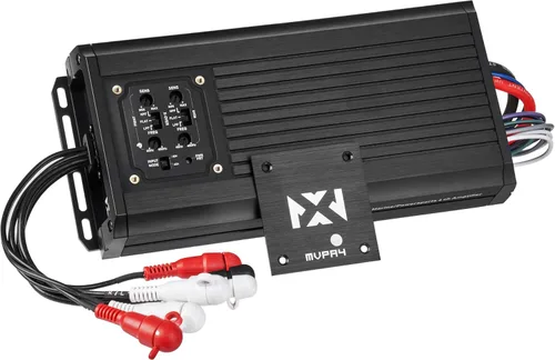 Vista 10 de NVX MVPA2 - Amplificador compacto impermeable IPX67 de 1200W de pico (600W RMS) de 2 canales de la serie Marine-V de clase micro D