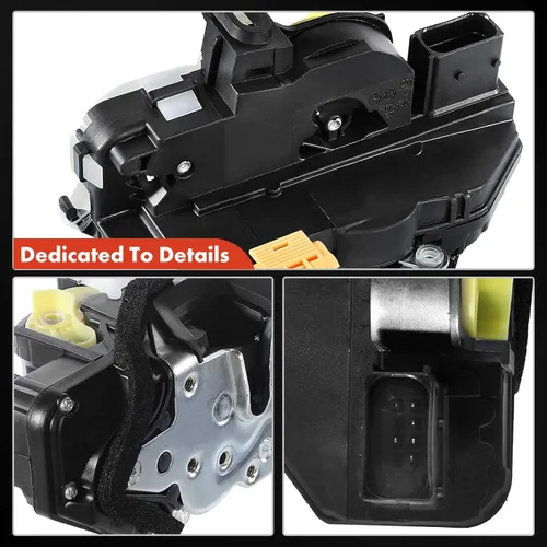 Vista 7 de A-Premium Actuador de bloqueo de puerta delantera izquierda del lado del conductor compatible con Cadillac SRX 2010-2016 y Chevrolet Chevy Volt