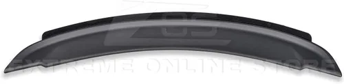 Vista 9 de Para Chevrrolet Camaro 2010-2013 EOS ZL1 estilo alerón de ala de tapa trasera de maletero con inserto WickerBill central de aluminio negro