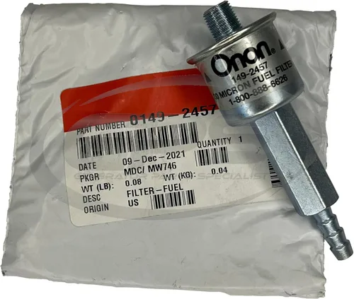 Vista 4 de GPS GENERATOR PARTS SPECIALIST Kit de ajuste para el generador de RV Cummins Onan Modelo KY 4000 con aceite ONAMAX 10W30 para uso