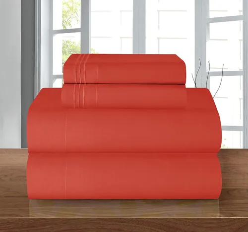 Vista 28 de Elegant Comfort - Juego de sábanas de microfibra de 1500 hilos de calidad hotelera prémium de 4 piezas - Resistente a arrugas, sábana bajera