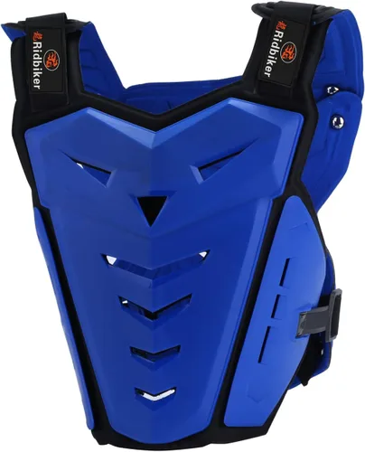 Vista 14 de Chaleco de Armadura Corporal para Motocicleta Equipo de Dirt Bike, Protector de Pecho Equipo de Motocross Protector de Pecho y Espalda