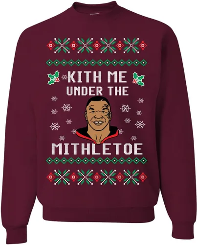 Vista 51 de Merry Chrithmith Ugly Christmas Sweater Unisex Crewneck Graphic Sweatshirt Negro Bitcheth