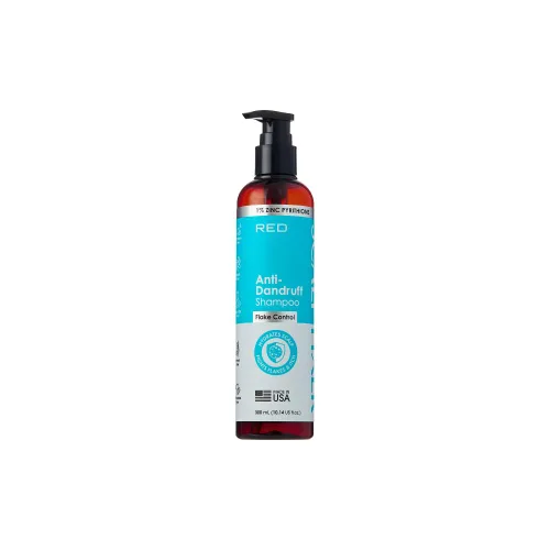 Red by Kiss Scalp Fixer Champú anticaspa con piritiona de zinc al 1%, control de escamas, fórmula hidratante, alivia la picazón e irritación del