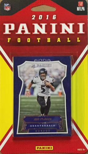 Baltimore Ravens 2016 Panini Factory Sealed Team Set with Joe Flacco, Steve Smith, Terrell Suggs, Rookie Cards plus