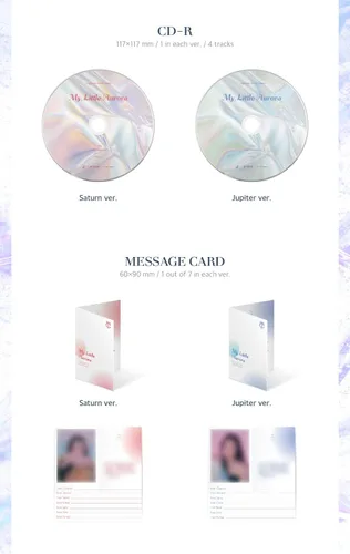 Vista 3 de cignature - 3er álbum EP My Little Aurora CD (Jupiter ver., CD Only (No Poster))