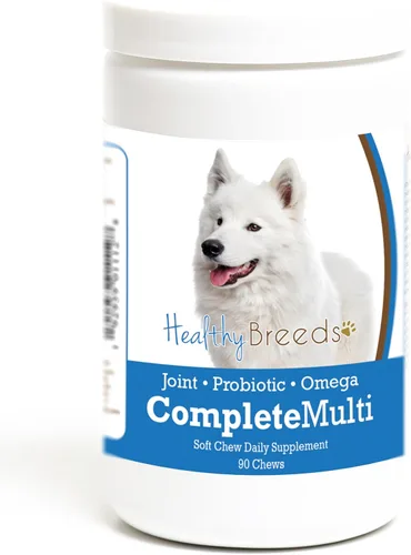 Vista 23 de Healthy Breeds Cavalier King Charles Spaniel - Multivitamínico todo en uno, completo con probióticos, glucosamina, condroitina y omegas, 60