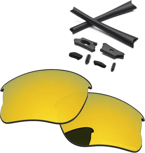 Vista 7 de Lentes de repuesto y kits de goma para gafas de sol Oakley Flak Jacket XLJ OO9009 2.480 in