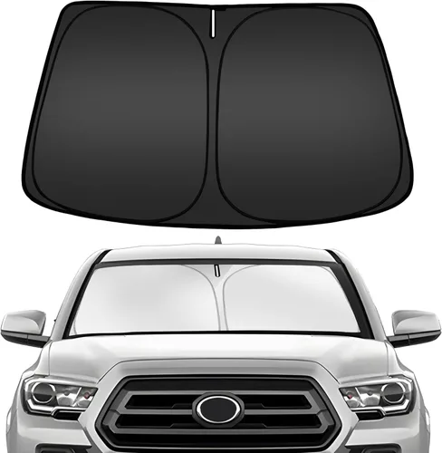 Vista 108 de ARISMOTOR Parasol para parabrisas para BMW X3 2018-2025, ajuste personalizado plegable, protector de parasol y visera solar para ventana delantera