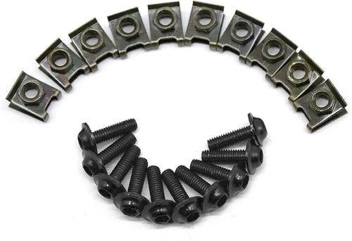 Bodywork Kits 6mm Motorbike Body Work Fairing Bolts Screws for Yamaha Mt-07 Mt-09 Mt09 Mt07 MT09 MT07 R3 R3 FZS1000 FZS 1000 2001 2002 2003 2004