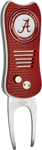 Vista 27 de Team Golf NCAA - Herramienta de divot de hoja conmutadora con marcador magnético de doble cara, presenta diseño patentado de una sola punta, causa