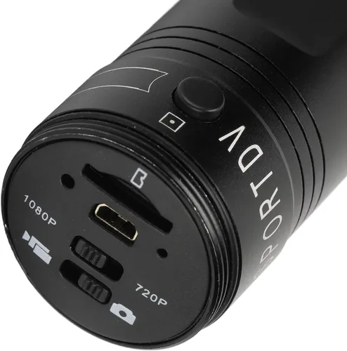 Vista 8 de Cámara de casco de motocicleta 1080P, 120 cámara de acción deportiva gran angular, micrófono integrado con soporte y correa para casco