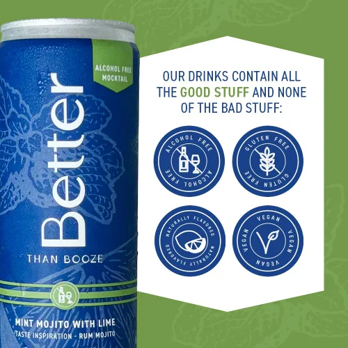 Vista 5 de Better Than Booze Mocktails - Bebidas sin alcohol, bebidas alternativas al alcohol, a prueba ritual cero, disfruta de tu momento de bebida