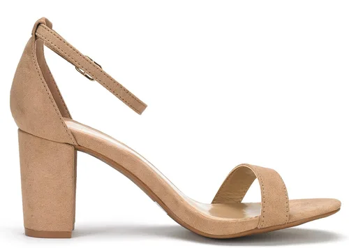 Vista 4 de DREAM PAIRS - Sandalias de tacón grueso y bajo para mujer