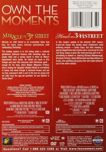 Vista 2 de Miracle on 34th Street (Double Feature 1947 1994)