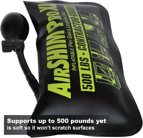 Vista 5 de Calculated Industries 1194 Herramienta de nivel y nivelación inflable de Air Shim XL XL; 500 lb de carga de carga de carga; Cuña de bomba