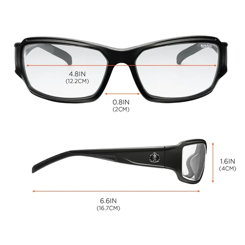 Vista 7 de Ergodyne Skullerz THOR - Gafas de seguridad antiarañazos, antivaho y ANSI z87.1
