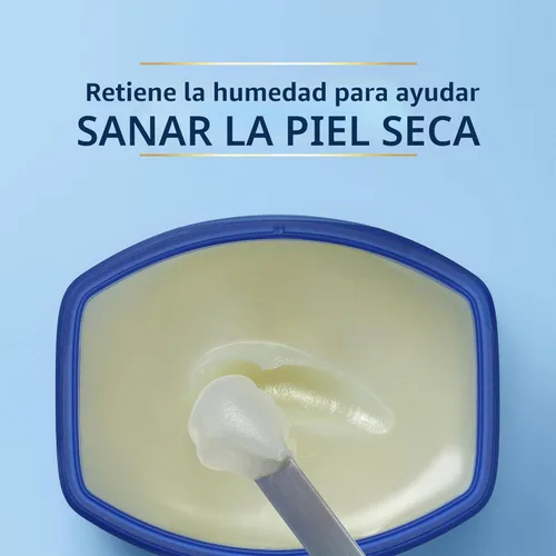 Vista 5 de Vaseline Pack de jalea curativa de manteca de cacao, 2 tamaños (7.5 oz & 1.75 oz) – Ungüento hidratante rico, protector e hidratante para piel seca