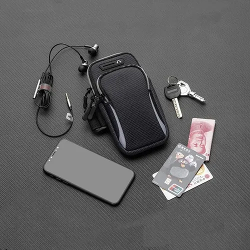 Vista 3 de Brazalete deportivo para correr, soporte para teléfono celular, bolsa para iPhone 15, 14, 13, 12 Pro Max, Samsung Galaxy S24 S23 S22 S21 Ultra Plus