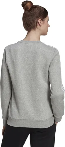 Vista 2 de adidas Sudadera Essentials de forro polar con 3 rayas para mujer