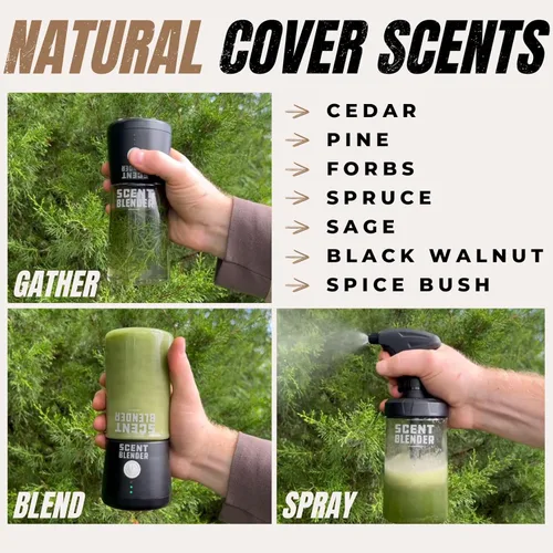 Vista 3 de Scent Blender - Atrayente de Caza de Ciervos, Osos, Alces y Aerosol de Cubierta de Caza para Trampas - Crea Tus Propios Aromas de Cubierta