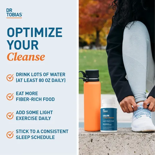 Vista 7 de Dr. Tobias Colon 14 Day Cleanse, apoya movimientos intestinales saludables, desintoxicación de limpieza de colon, fórmula de limpieza avanzada