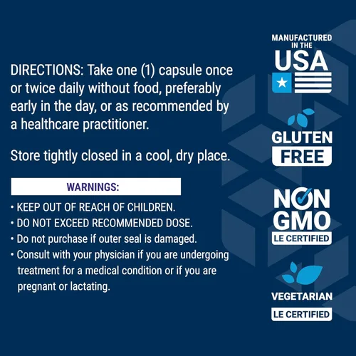 Vista 7 de Life Extension Mitochondrial Basics with PQQ, L-Taurine, R-lipoic Acid, foundational Supplement for Cellular Energy Production, Brain and Heart