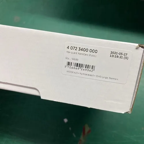 Vista 7 de 5 paquetes de fliters Widex Wax Guard con Nanocare