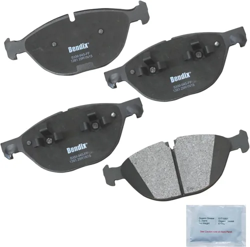 Vista 461 de Bendix Pastillas de freno delanteras de cerámica Priority1 CFC465AK2 para Acura EL 2005-1997, Honda Civic 2011-1996, Insight 2014-2010