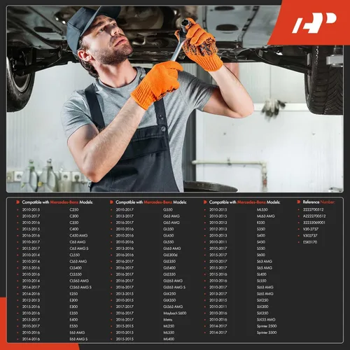 Vista 2 de A-Premium Cárter de aceite de transmisión con tapón de drenaje compatible con Mercedes-Benz C250 C300 C350 CL550 CLS550 E250 E300 E350 G550 GL350