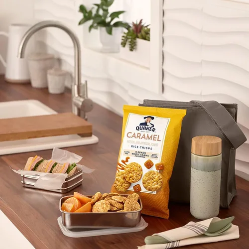 Vista 4 de Quaker - Patatas fritas de arroz, paquete con 6 variedades de sabores,12