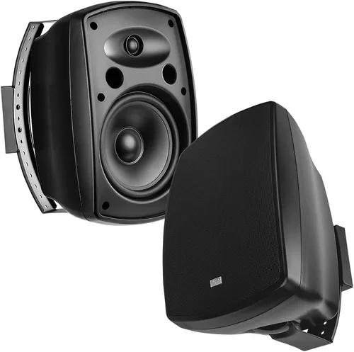 Vista 12 de OSD Audio ap450 4" 3 Vías para interiores y exteriores Patio bocina par, negro AP450 Negro