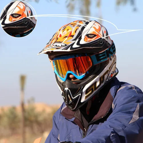 Vista 4 de 8 piezas de tornillos para casco de motocicleta - Tornillos para visera de casco de motocicleta, accesorios para casco, kit de tornillos para visera