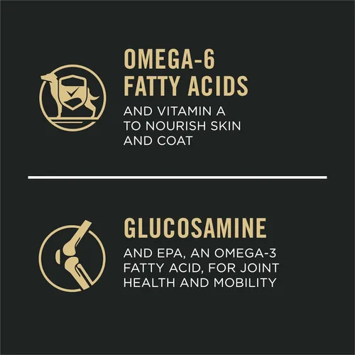 Vista 6 de Purina Pro Plan Salud Articular para Perros, Alimento Seco para Perros de Raza Grande, Mezcla Desmenuzada Fórmula de Pollo y Arroz - Bolsa de 34 lb