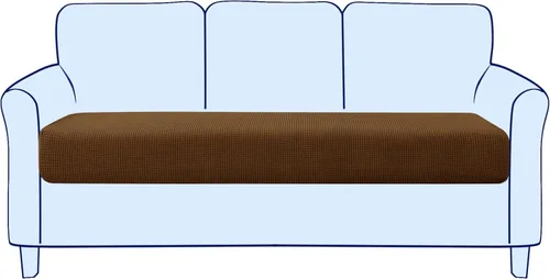 Vista 115 de SUBRTEX Funda Deslizable para Sofá RV de Múltiples Asientos Fundas Protectoras Loveseat Elástica Duradera Sofá Spandex Elástico Protector de Muebles