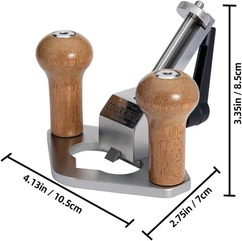 Vista 3 de Cowryman Herramienta de carpintería de mano de avión de enrutador