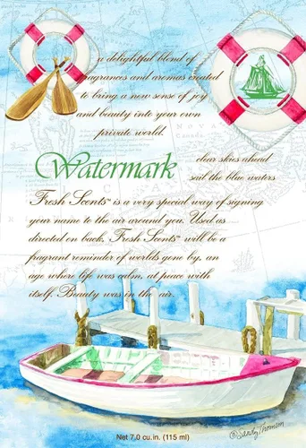 Fresh Scents Watermark - Bolsitas perfumadas (lote de 6) (FS-200192-6PK)