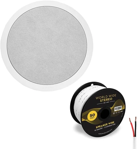 Vista 7 de Polk Audio Altavoces de techo MC 60 de 6.5 pulgadas (paquete de 4)