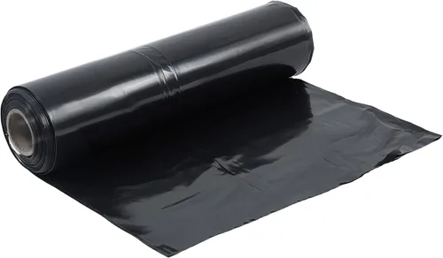 Vista 10 de CAPHAUS Láminas de plástico negro de 4 mil, 3 x 100 pies, resistente al agua, lona multiusos