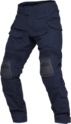 Vista 7 de YEVHEV G3 Pantalones de combate tácticos Pantalones tácticos Ropa militar Ropa de camuflaje Equipo de paintball con rodilleras para hombres