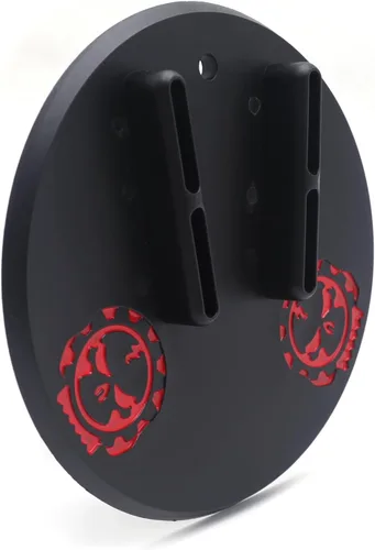 Vista 7 de Soporte redondo negro con soporte lateral Jiffy compatible con H-D Touring Cruiser Sport Dirt [P/N: MT253-001-BK]