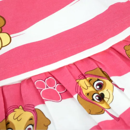 Vista 9 de PAW PATROL Vestido Vestido de verano para niñas de algodón suave Vestidos Skye Multi colorido