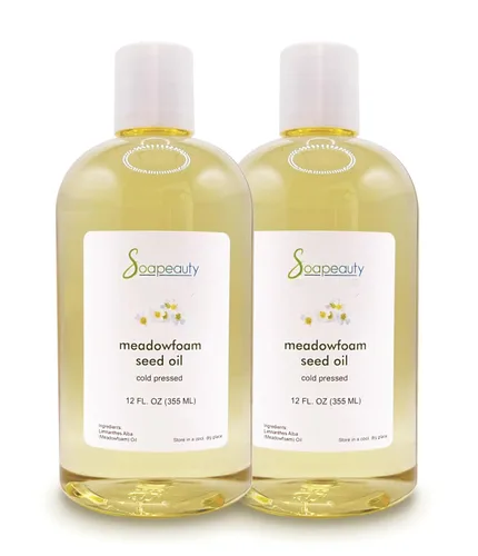 Vista 11 de Soapeauty MEADOWFOAM - Aceite de semillas prensado en frío sin refinar Aceite de semilla de espuma de prado natural 100% puro para cara y cabello